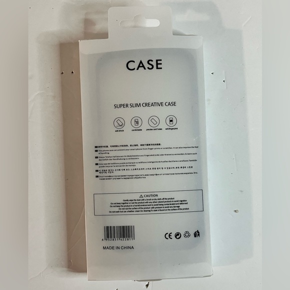 Super Slim Black iPhone 12/12 Pro Protective Case with Handle Strap - Picture 5 of 5